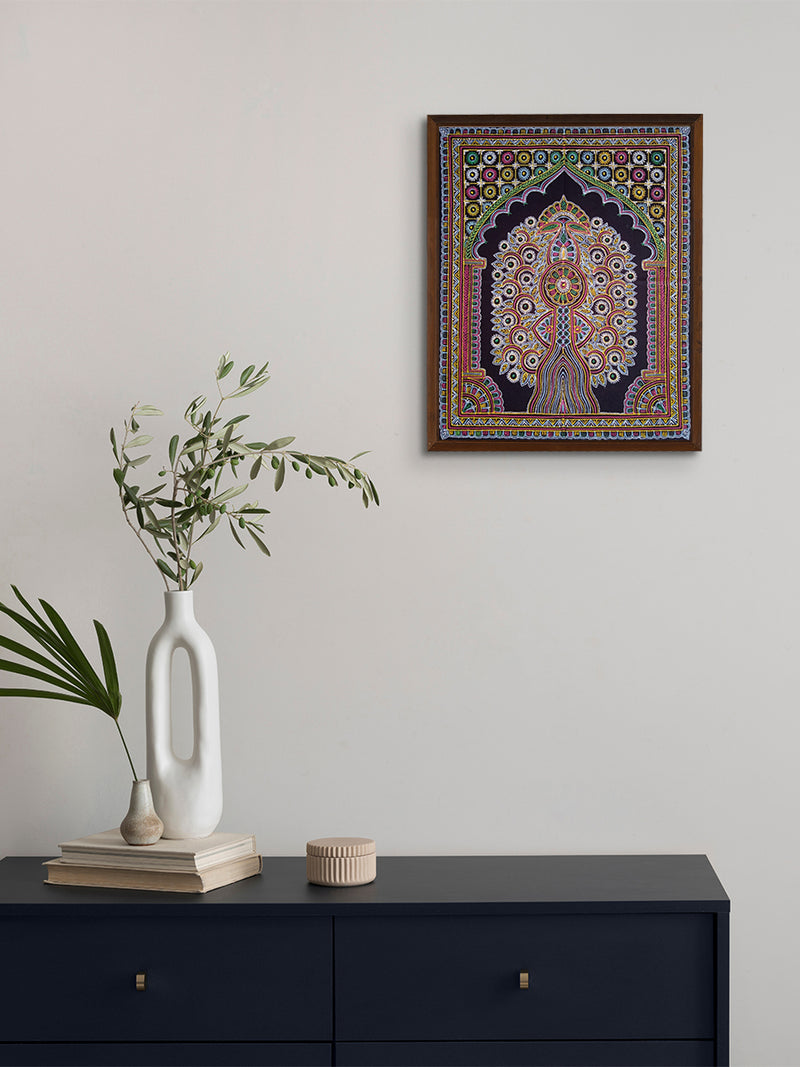 Tree of Life Rogan Art by Rizwan Khatri for sale