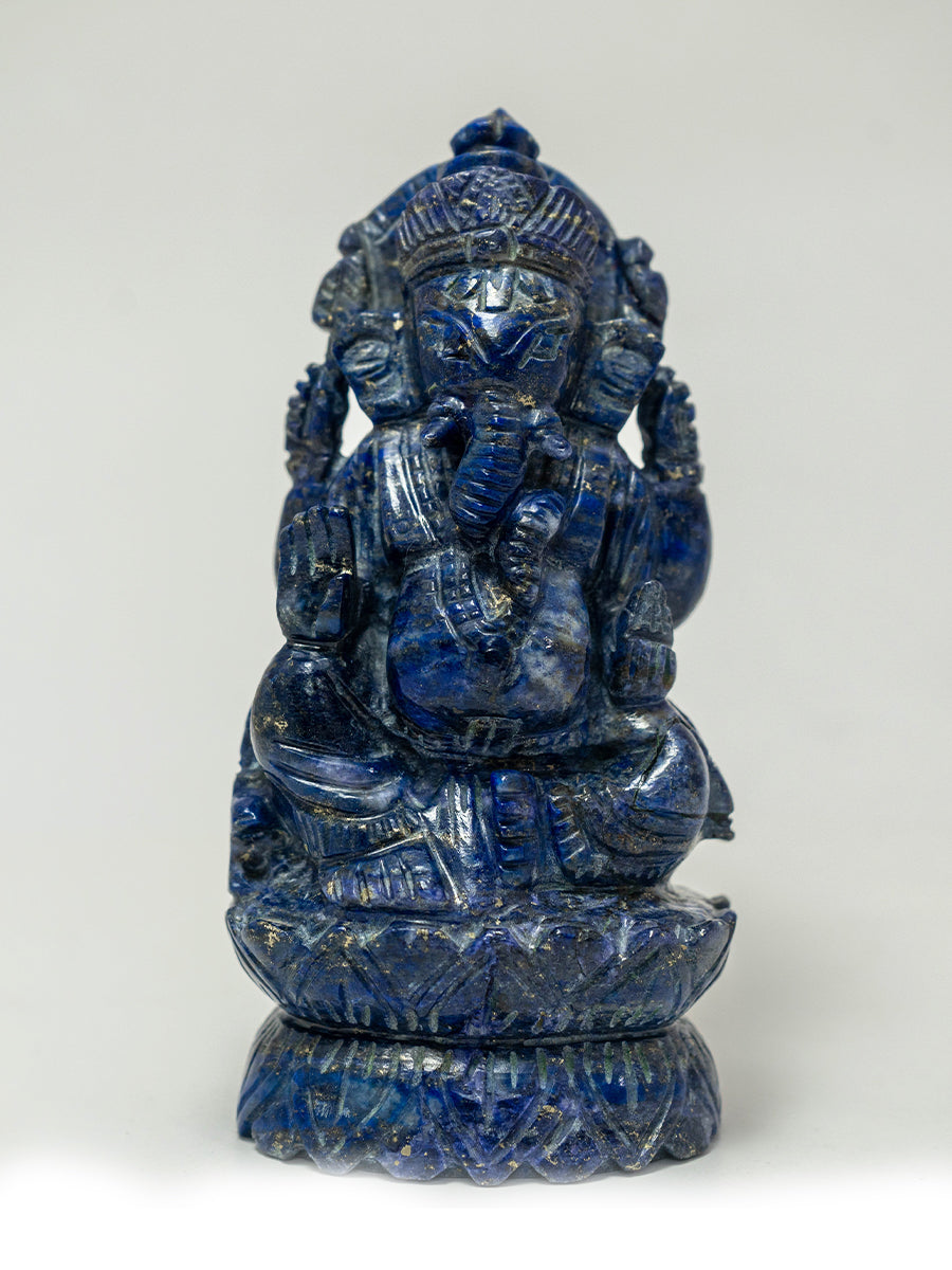 The Lapis Carving of Lord Ganesh