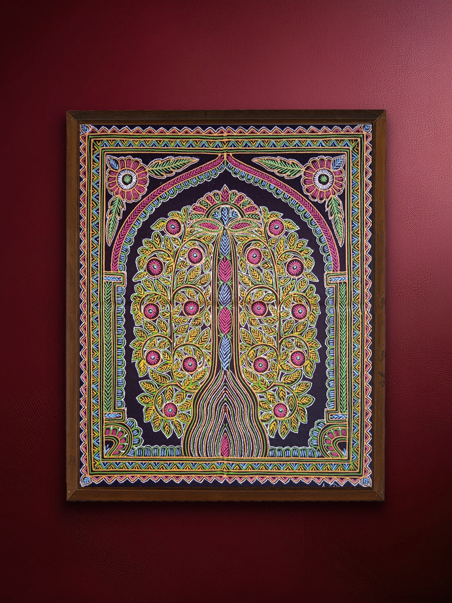 Buy Tree of Life Rogan Art by Rizwan Khatri