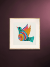 Shop A Canvas in Motion: Bird in Gond by Kailash Pradhan