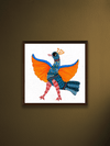 Buy A Flight of Grace: Peacock in Gond by Kailash Pradhan