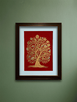 Shop A Golden Tree: A Phad Painting by Kalyan Joshi