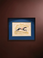 Shop A Hound's Leap In Mughal Miniature by Mohan Prajapati