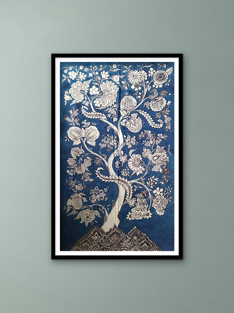 Shop A Tranquil Tree of Life: Mata Ni Pachedi Painting by Chandrakant Bhulabhai