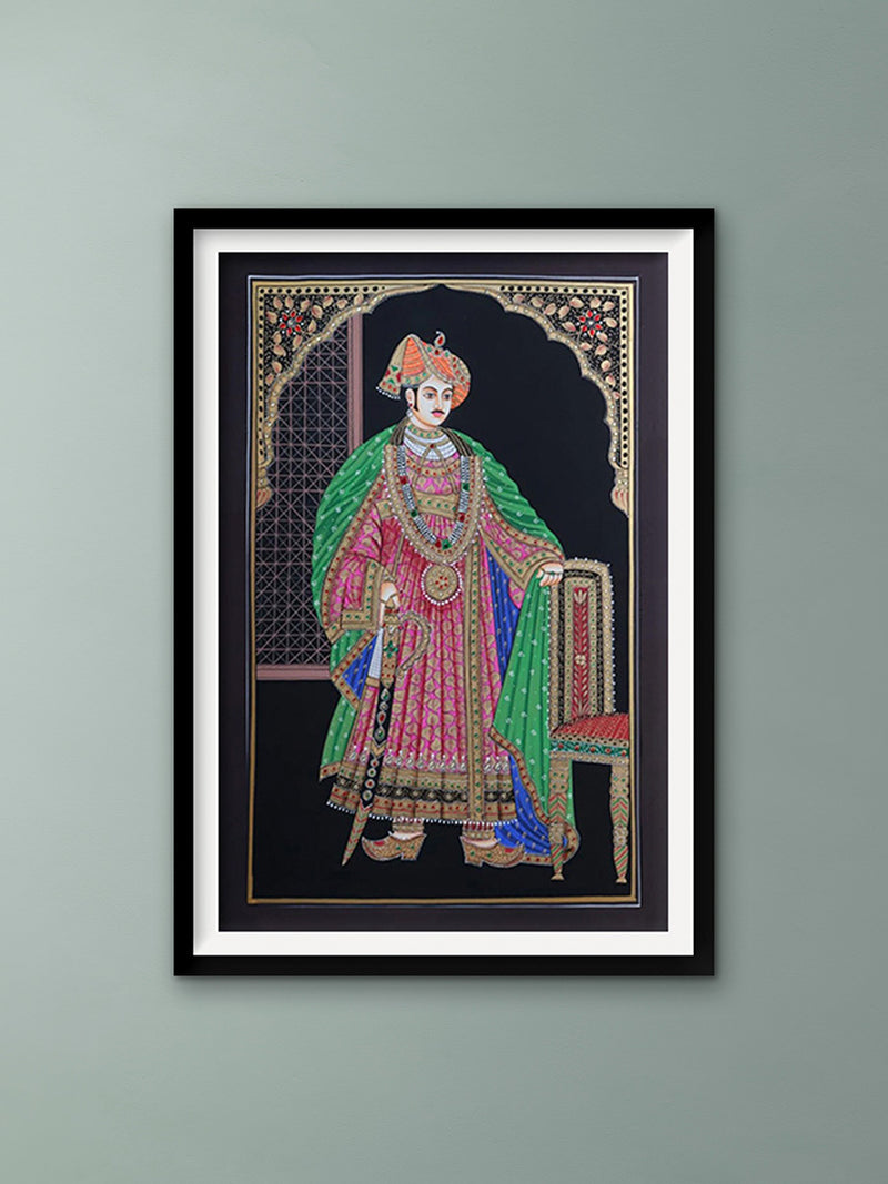 Shop Amritsari Pair : Miniature Painting By Rajendra Sharma