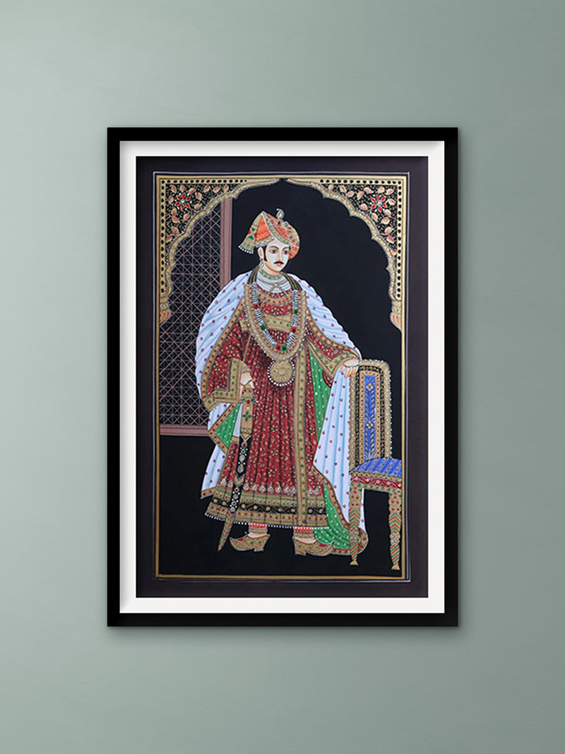 Shop Amritsari Pair : Miniature Painting By Rajendra Sharma