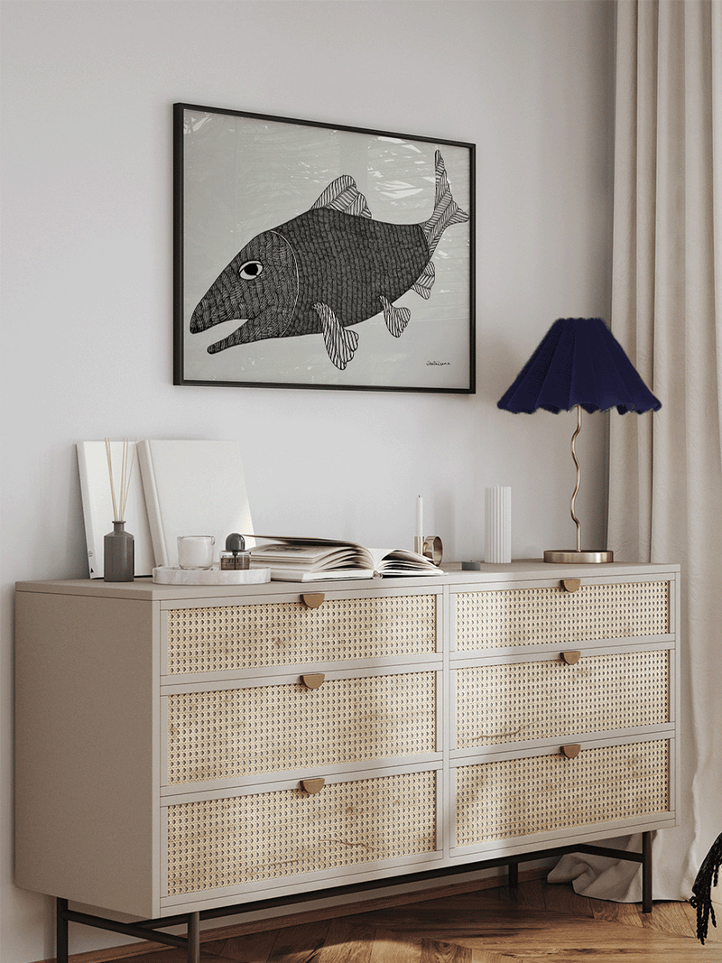 Shop Aquatic Fins in Gond by Gareeba Singh Tekam