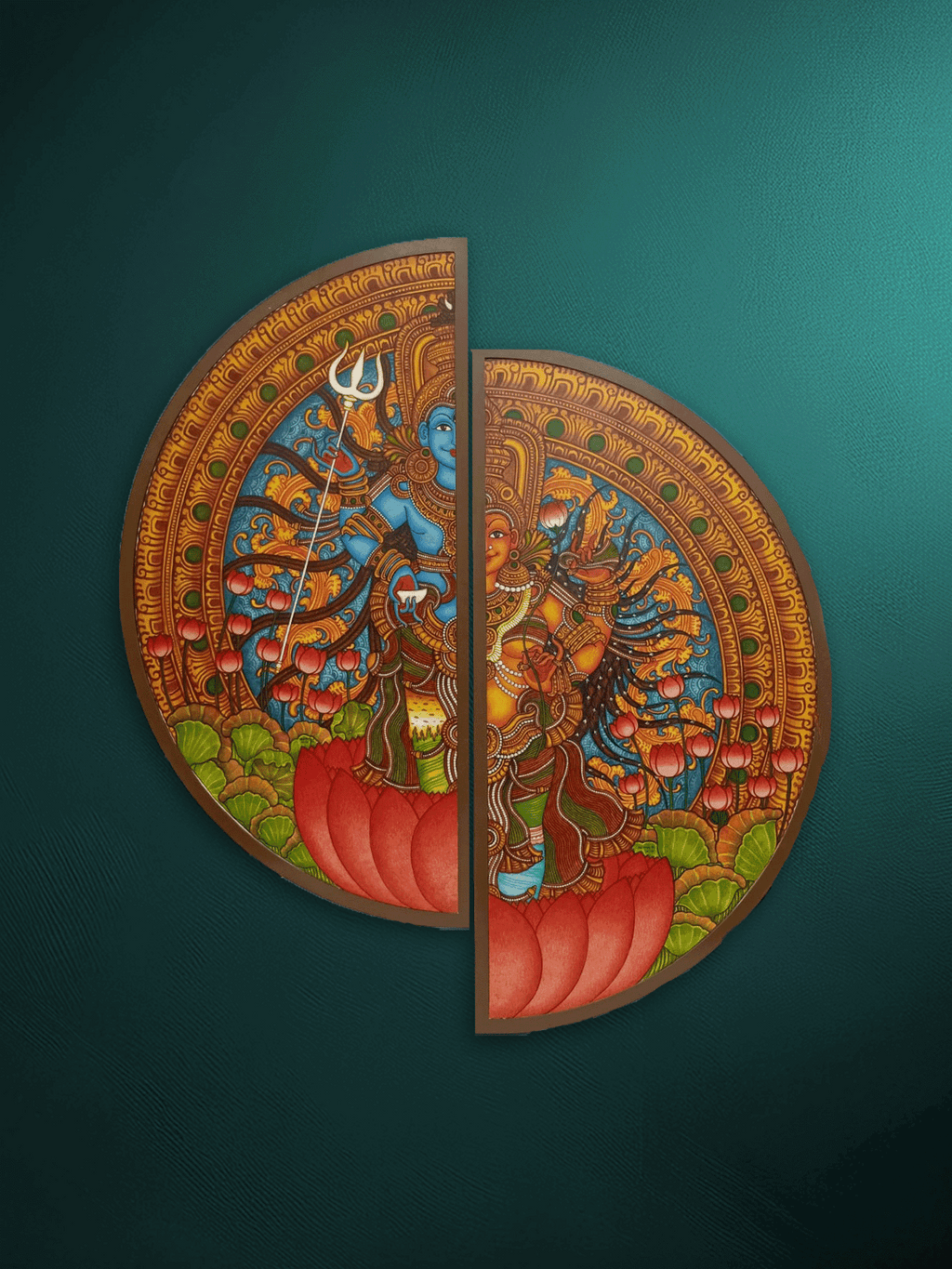 Shop Ardhanarishvar in Kerala Mural by Adarsh