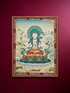 Shop Avalokiteshwara- in Thangka by Gyaltsen Zimba