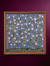 Buy Beyond the Blue: Lotus Euphoria Pichwai by Shehzaad Ali Sherni