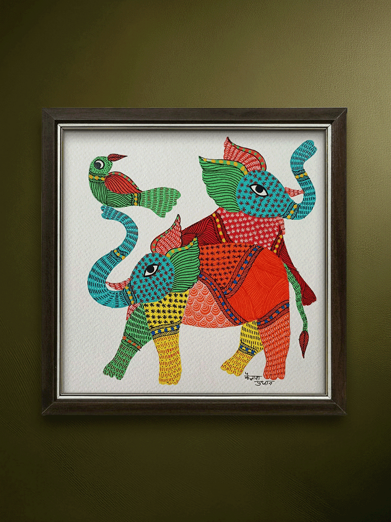 Shop Bound by Nature: Gond Art Musings by Kailash Pradhan