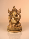 SHOP Deity Ganesha in Sandalwood Wood Carving by Om Prakash
