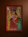 Shop Depiction of Maa Durga in Bengal Pattachitra by Manoranjan Chitrakar