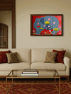 Buy Elephant in Bliss in Gond by Venkat Shyam