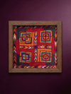 Shop Elevated Geometry: Squares and Lines in Banjara Embroidery by Sapavat Siddu