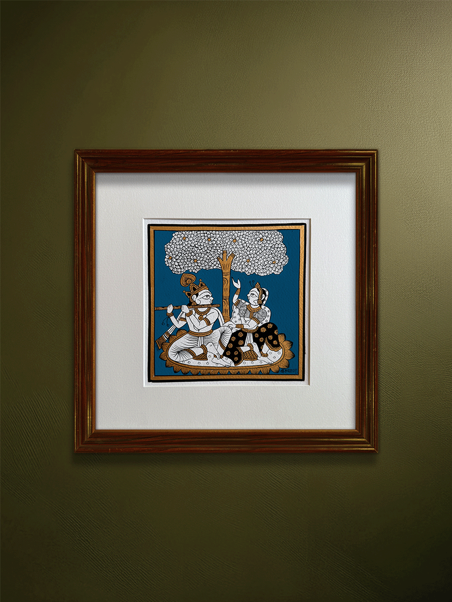 Shop Eternal Love: A Phad Painting by Kalyan Joshi
