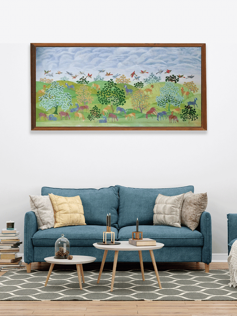 Shop Forest of the Wild in Gond by Gareeba Singh Tekam