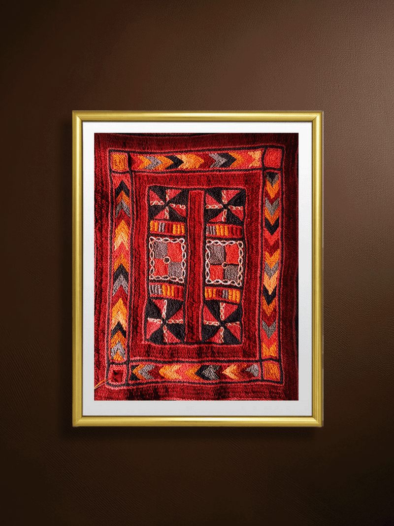 Shop Geometric Paradise: Banjara Embroidery by Sapavat Siddu