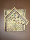 Geometric Symphony in Kantha by Mahamaya Sikdar