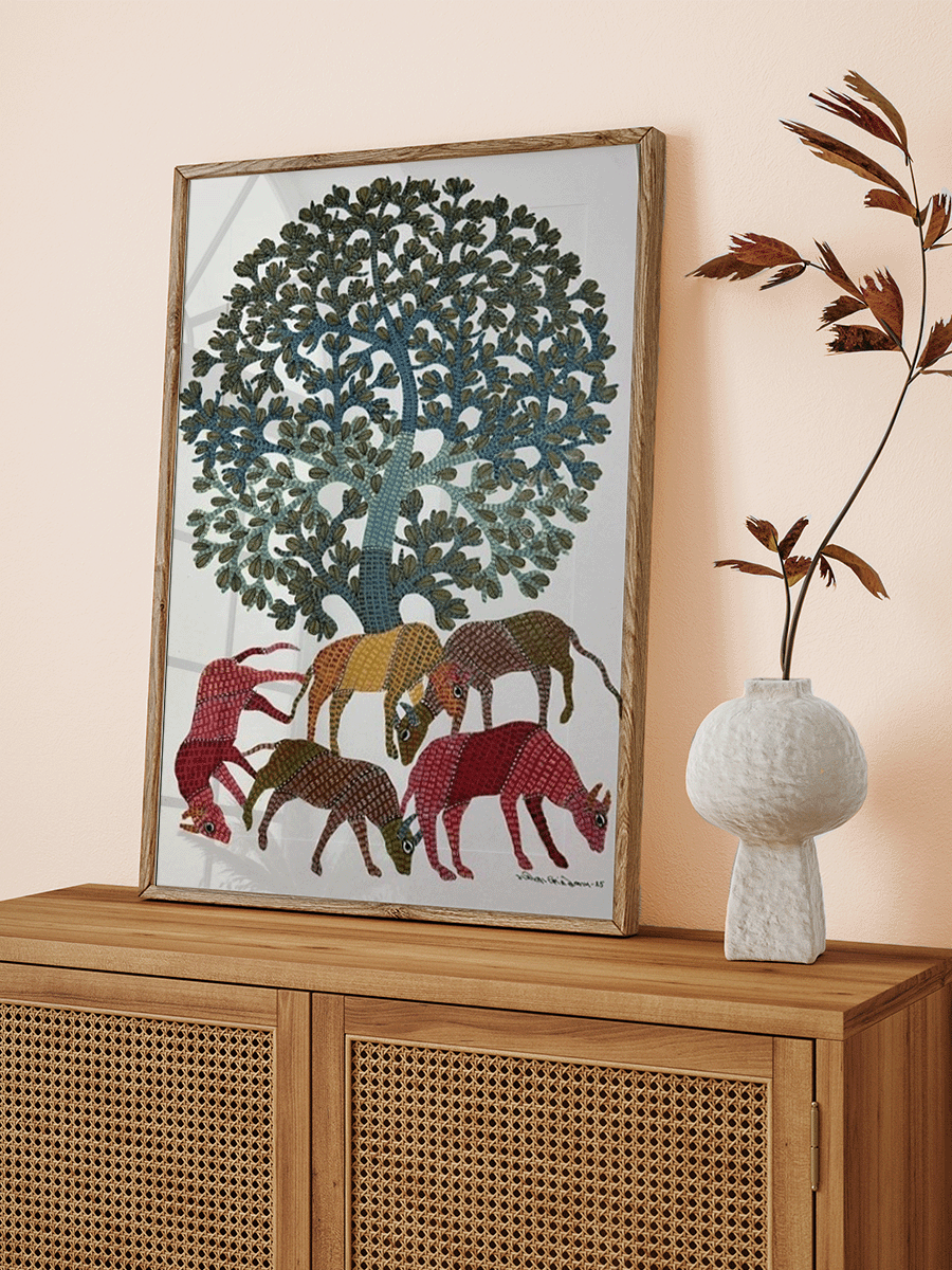Shop Grazing Wild in Gond by Gareeba Singh Tekam