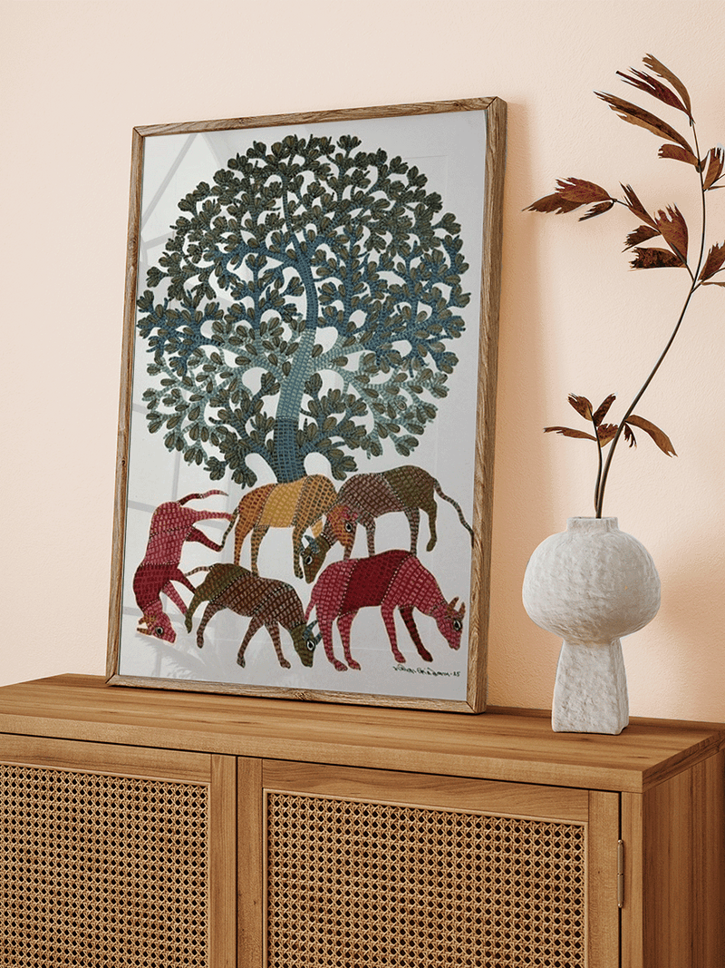 Shop Grazing Wild in Gond by Gareeba Singh Tekam
