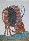 Buy Horns of Victory in Gond by Sukhiram Maravi