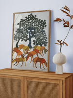 Shop In the Wild in Gond by Gareeba Singh Tekam