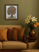 Shop Intertwined Nature in Gond by Sukhiram Maravi