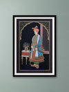 Shop Jodhpuri Pair : Miniature Painting By Rajendra Sharma