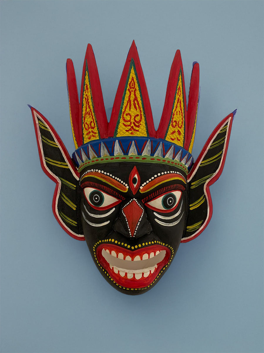 Shop Kali In Gomira Mask by Kalyan Chandra Sarkar