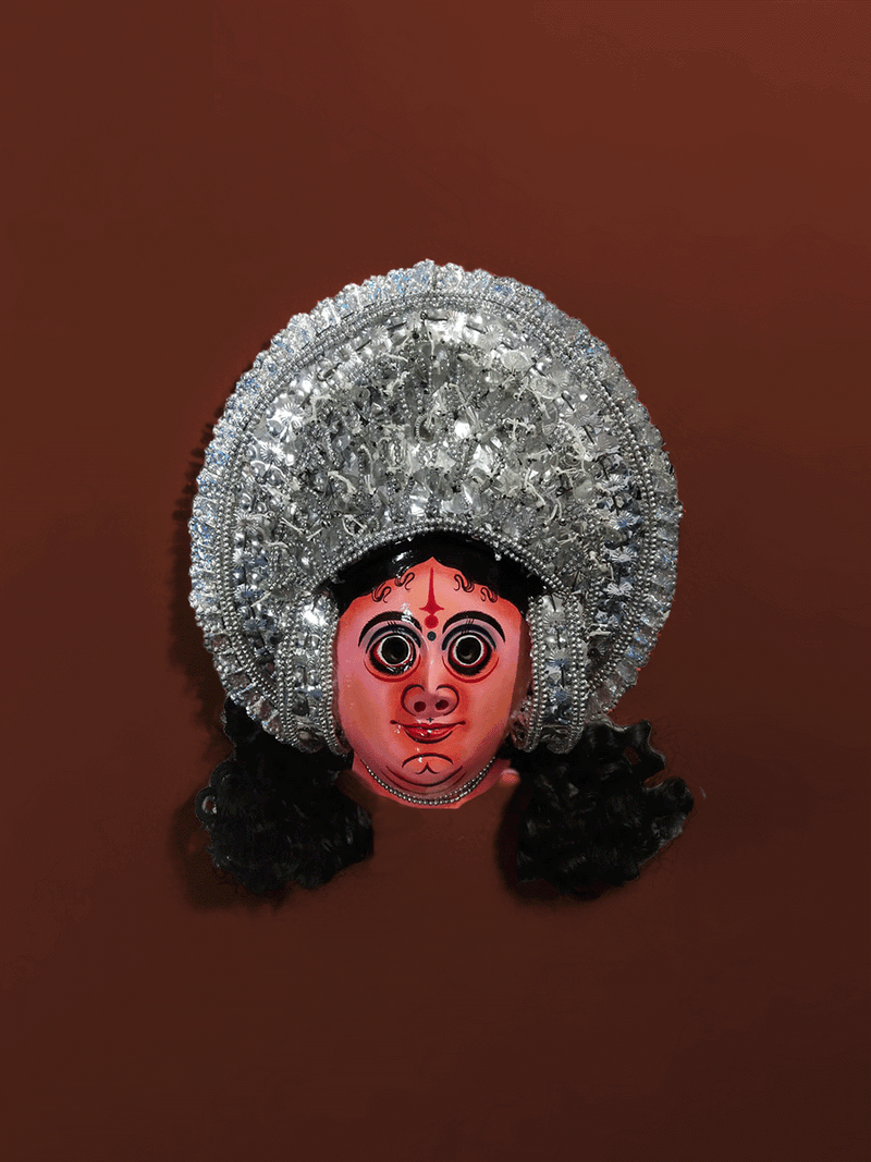 Shop Karitkeya: The God of War in Chhau Mask by Dharmendra Sutradhar