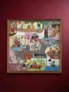 Shop Kolkata Cityscape in Madhubani by Avinash Karn