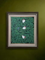 Shop Krishna and Cows in Frolic in Pichwai Style by Mohan Prajapati