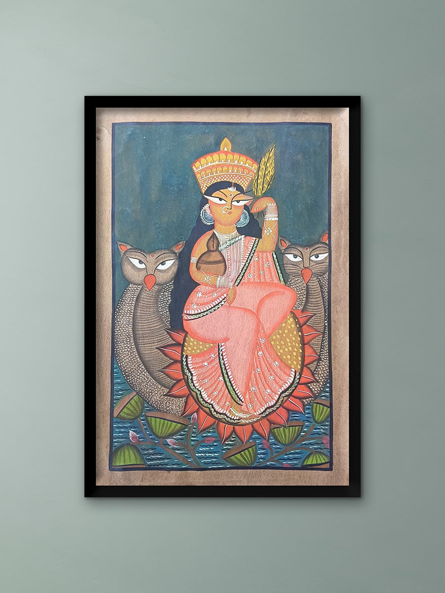 Shop Lakshmi: Goddess of Enlightenment in Kalighat  by Sonali Chitrakar
