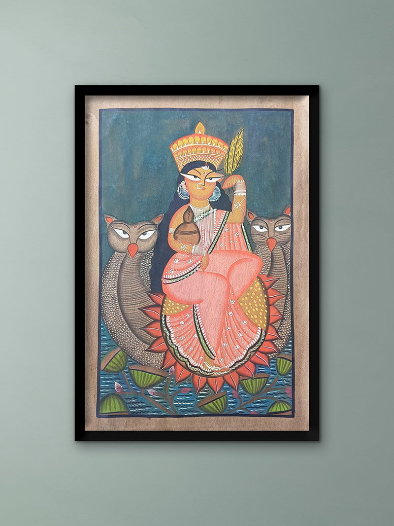 Shop Lakshmi: Goddess of Enlightenment in Kalighat  by Sonali Chitrakar
