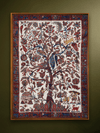 Shop Life in Village: Lush Flora and Fauna in Machlipatnam Kalamkari by Varun Kumar Pitchuka