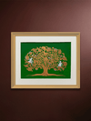Shop Life's Canopy: Tree with Monkeys and Birds in Phad by Kalyan Joshi
