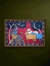 Shop Lord Krishna with Sacred Cows in Kalamkari by Siva Reddy