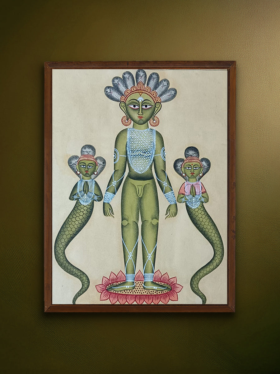 Shop Lord Mahavir Swami (Jain God) in Kalighat by Hasir Chitrakar