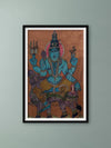 Shop Lord Shiva In kalamkari by Kanukurthi Guna Sekhar Sai