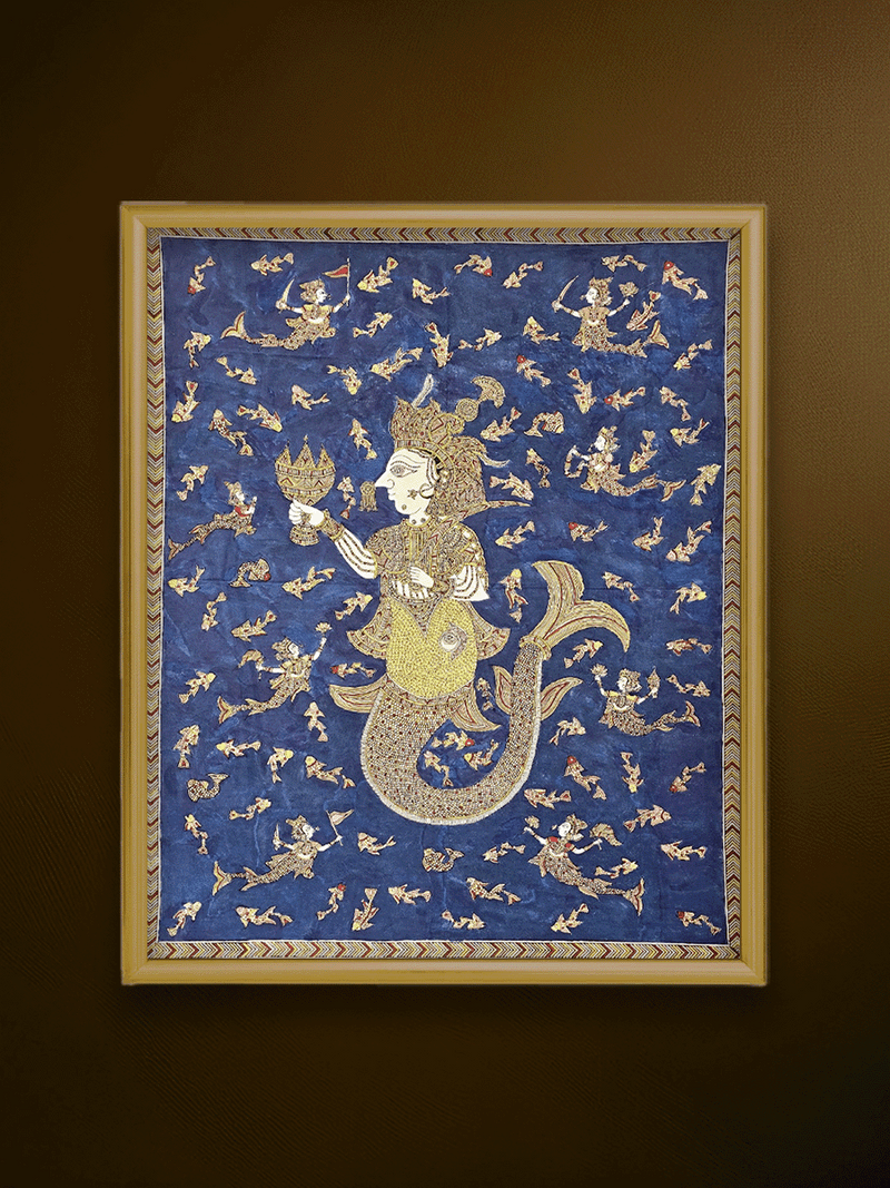 Shop Machhi Mata in Mata ni Pachedi by Vasant Manubhai Chittara 
