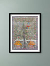buy Madhubani painting of Krishna by Priti Karn