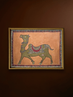 Shop Momai Mata's Ride: The Golden Camel in Mata ni Pachedi by Sanjay Chittara