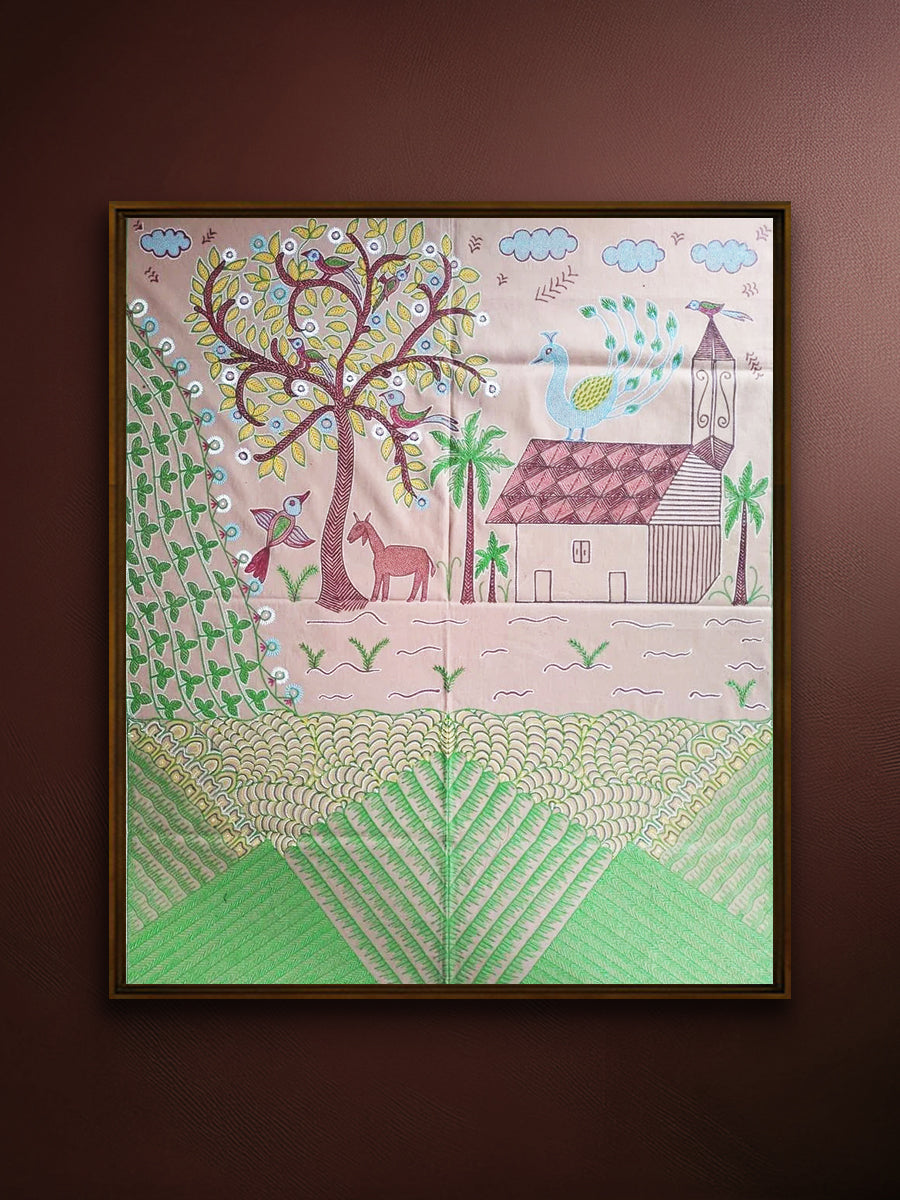 Shop My village Rogan painting by Rizwan Khatri