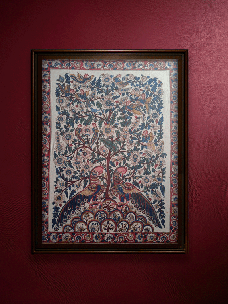 Shop Nature in Bloom: Tree of Life in Kalamkari by Siva Reddy