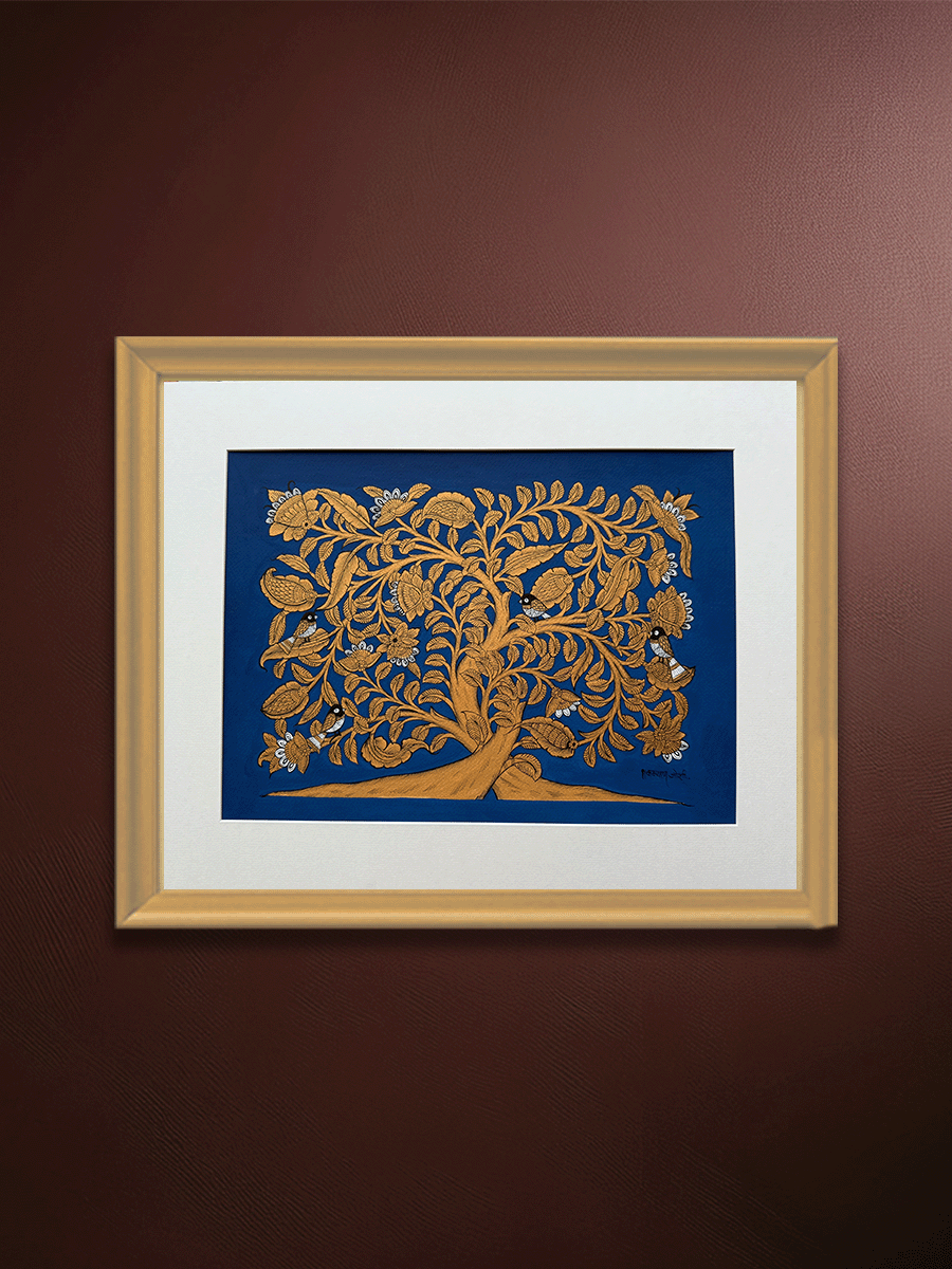 Shop Nature's Abundance: Tree of Life in Phad by Kalyan Joshi