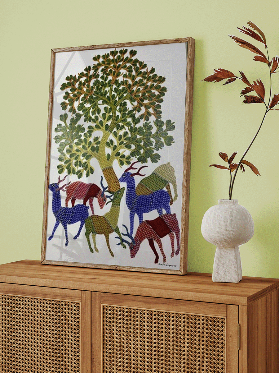 Shop Nature's Spectacles in Gond by Gareeba Singh Tekam