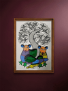 Shop Pair of Owls under the tree in Gond by Choti Tekam