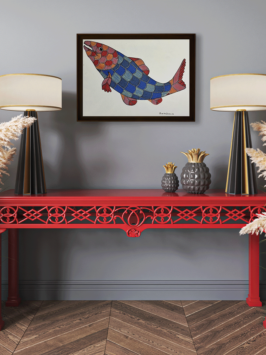 Shop Patterns and Colors in Gond by Gareeba Singh Tekam