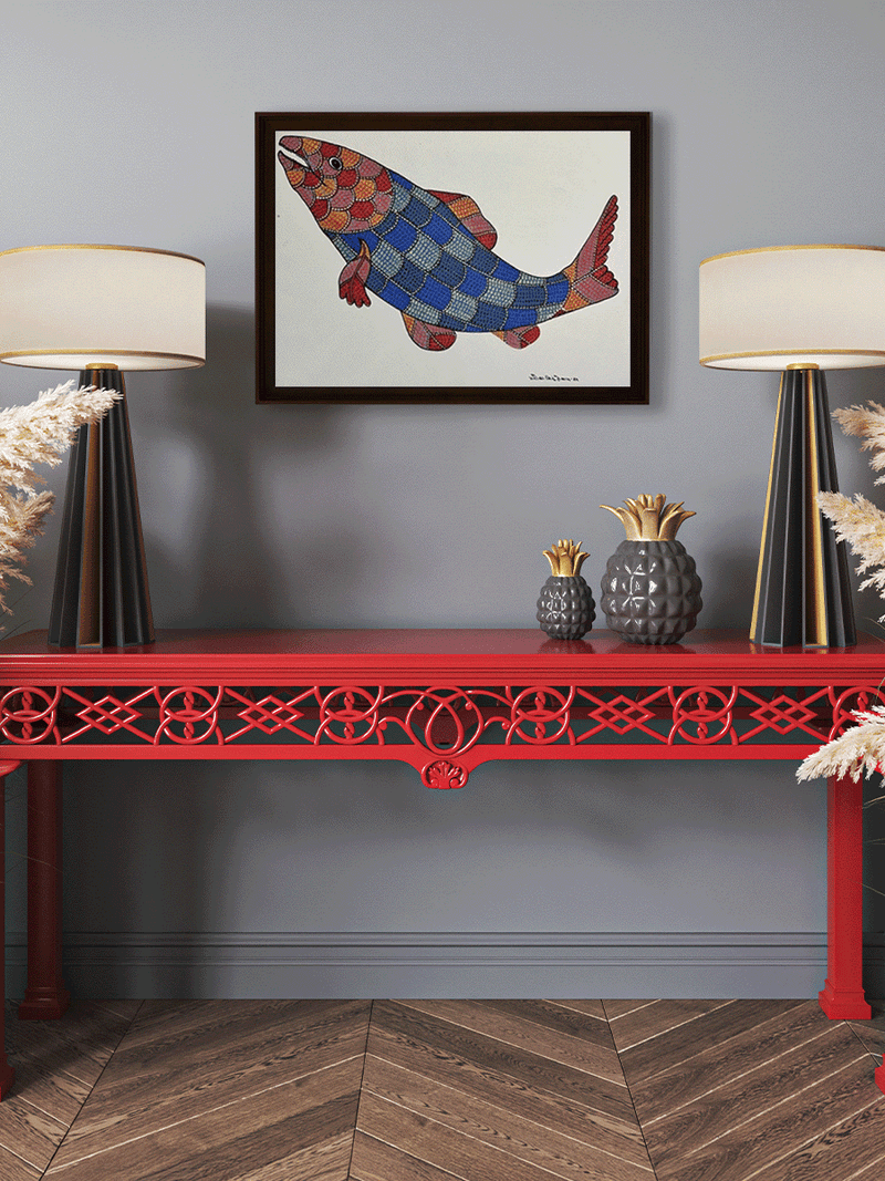 Shop Patterns and Colors in Gond by Gareeba Singh Tekam